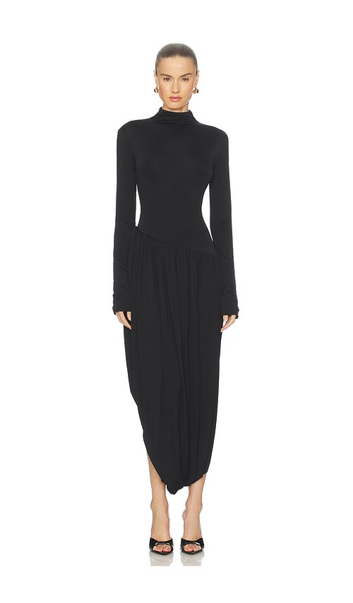 Camila Coelho Evalda Midi Dress in Black. XS also in L, M, S
