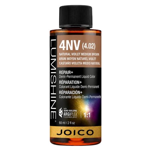 LumiShine Demi-Permanent Liquid Color - - Natural Violet Medium Brown