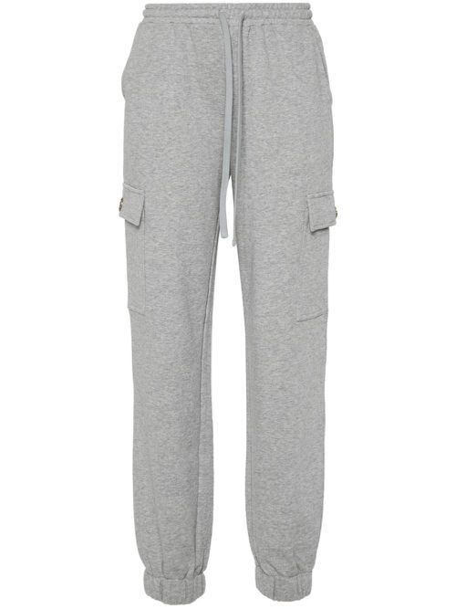 Logo-plaque track trousers - Grey