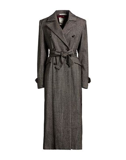 Woman Coat Black Size 4 Polyester, Wool, Polyamide