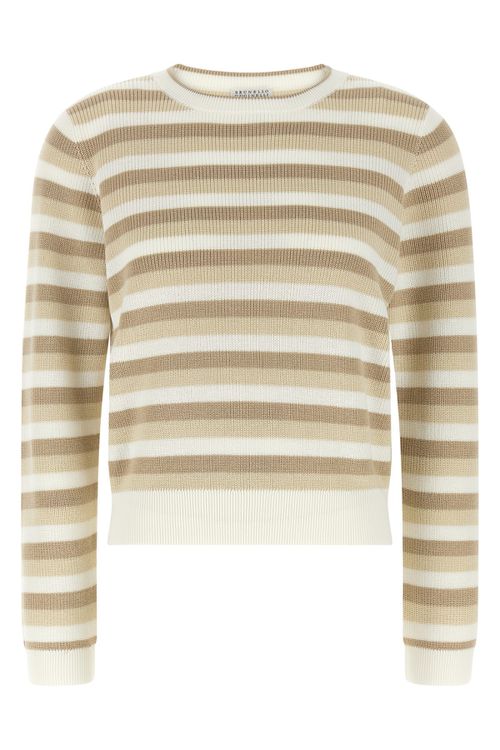 Striped Cotton Sweater
