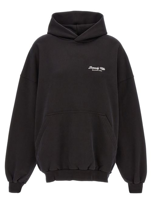 Beverly Hills Hoodie — Black