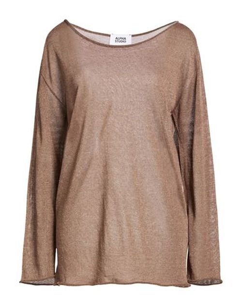 Woman Sweater Brown Size 2 Viscose, Polyester