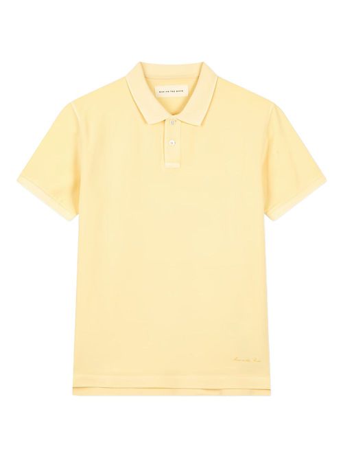 Cotton polo shirt - Yellow