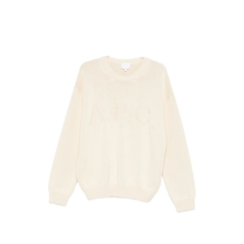 A. p.c. Logo-detail Crew-neck Sweater