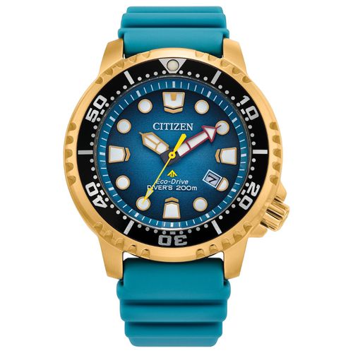 Eco-Drive Promaster Dive Turquoise Dial Mens Watch BN0162-02X