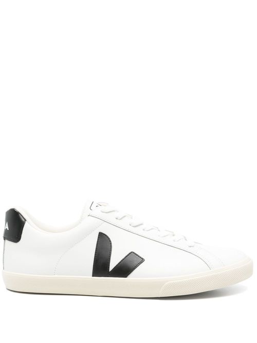 Leather Sneaker With Logo