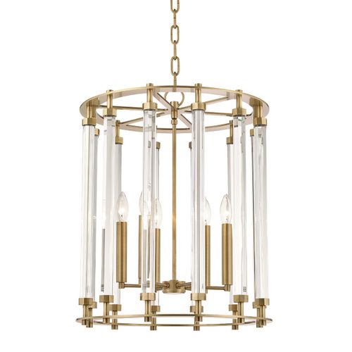 Aged Brass Lantern from the Haddon Collection
