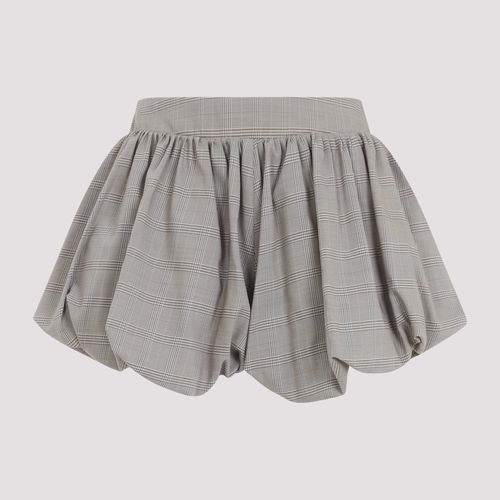 Alina Mini Bubble Hem Bermuda Shorts