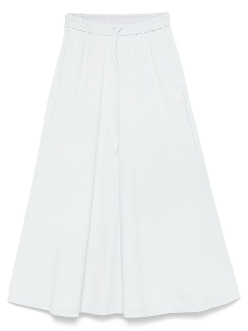 Y-3 3-Stripes midi skirt - Blue
