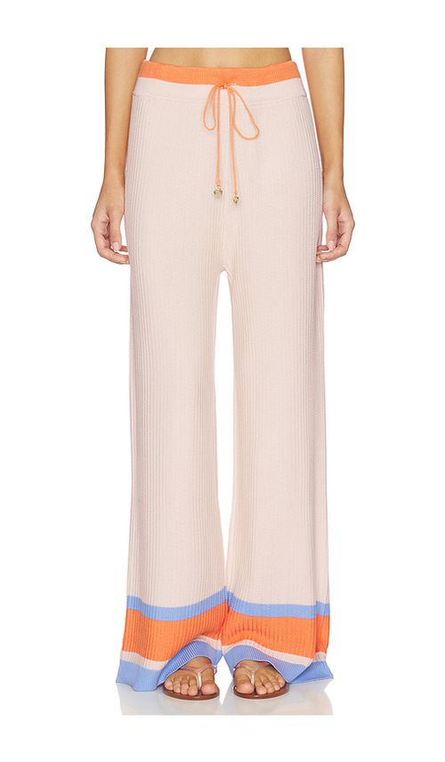 Sancia The Stella Knit Pants in Peach,Orange. - L also in M, S