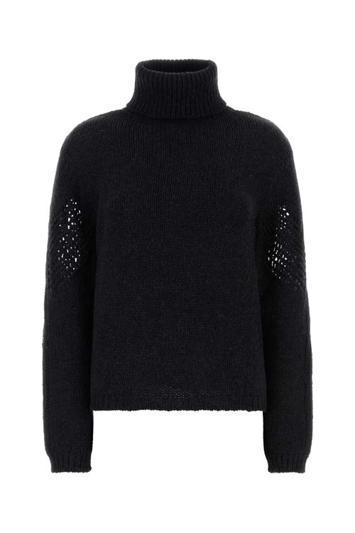 Rollneck Sweater — Charcoal