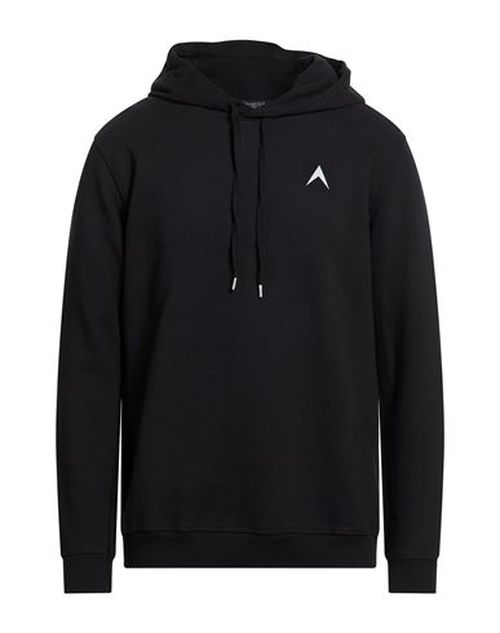 Man Sweatshirt Black Size L Cotton