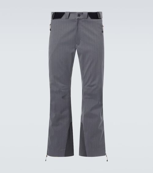 Indren pinstripe wool-blend ski pants