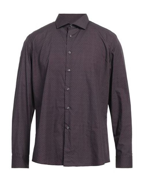Man Shirt Burgundy Size 17 ½ Cotton