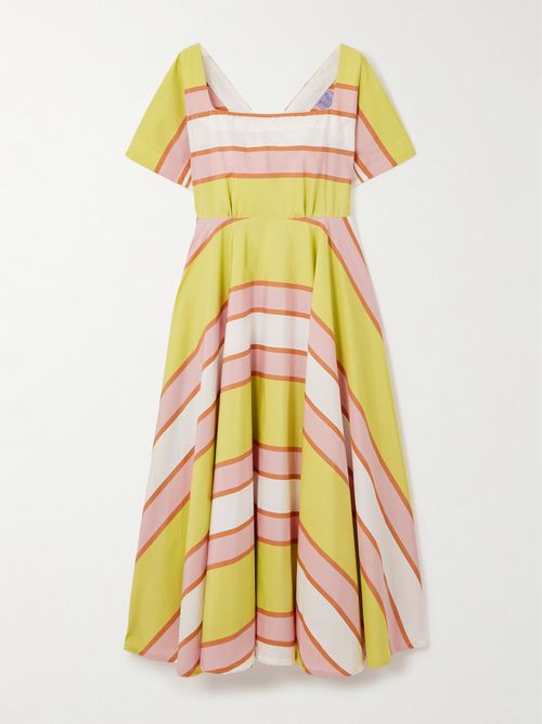 white christmas dresses Pantry Stripe Cotton Wrap Dress