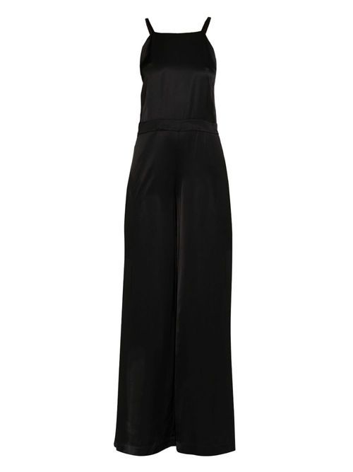 Andrea Ya'aqov satined jumpsuits - Black