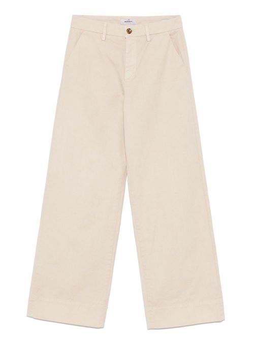 Mason's gabardine trousers - Neutrals