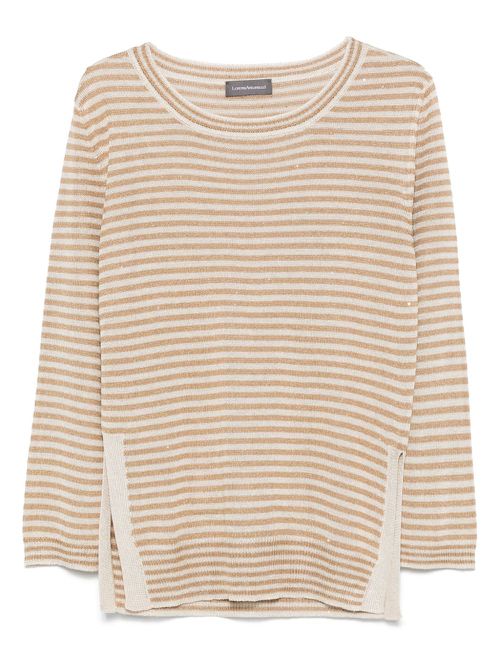 Lorena Antoniazzi striped top - Neutrals
