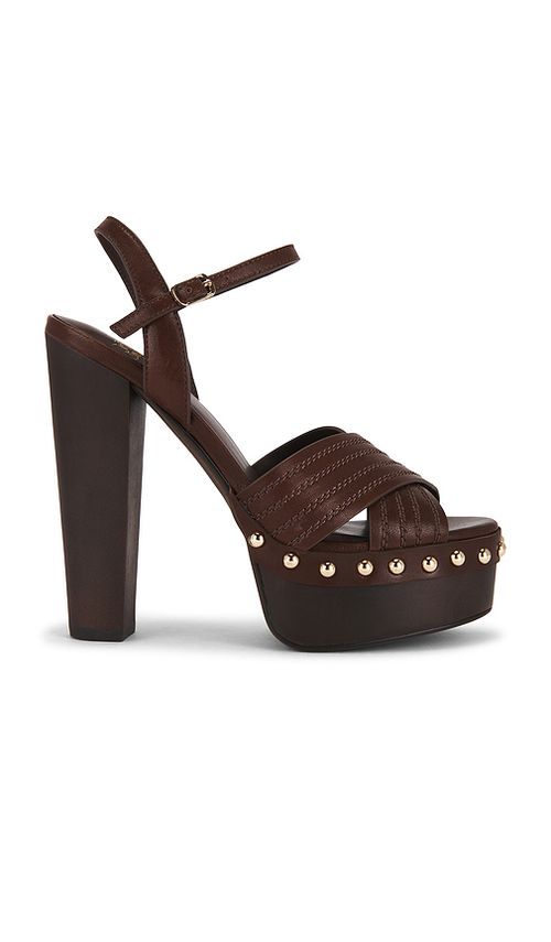 Jeffrey Campbell Vivacia Sandal in Chocolate. 10. Also
