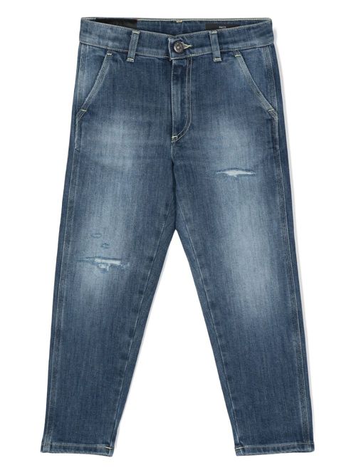 Paco straight-leg jeans - Blue