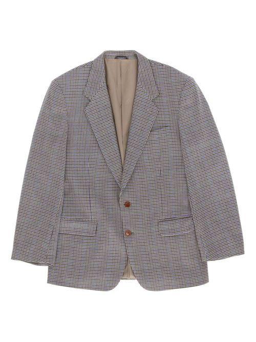 1980s houndstooth blazer - Neutrals