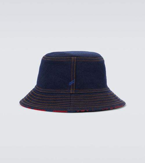 Denim bucket hat