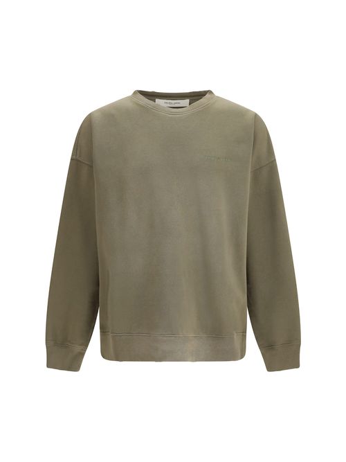 Journey Unisex Crew Neck In Garment-dyed Cotton Fleece
