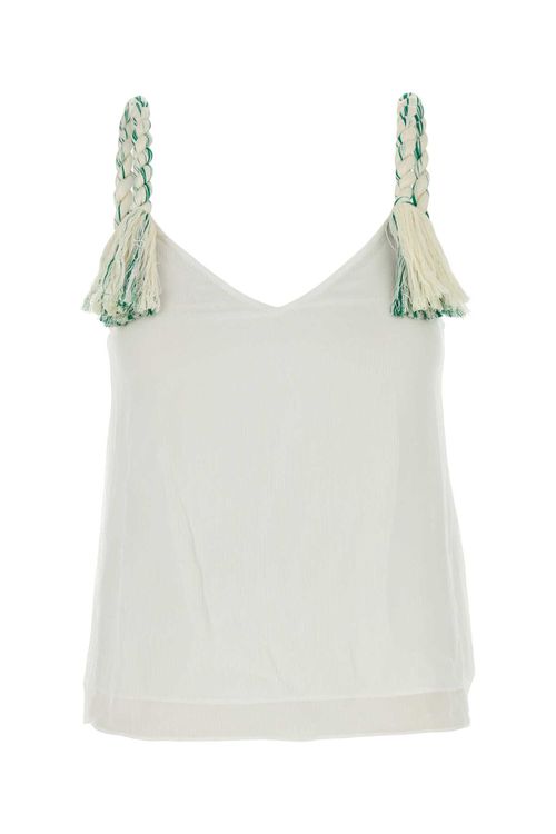 J. W. Anderson White Tulle Top