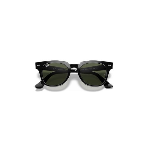Ray-Ban Meteor Classic Sunglasses Black Frame Green Lense