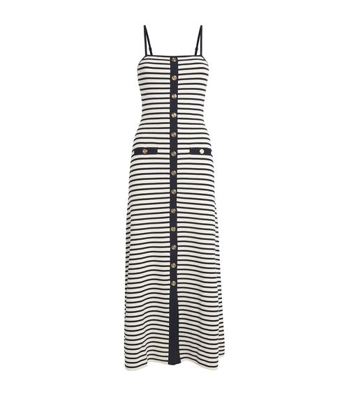 Striped Midi Dress