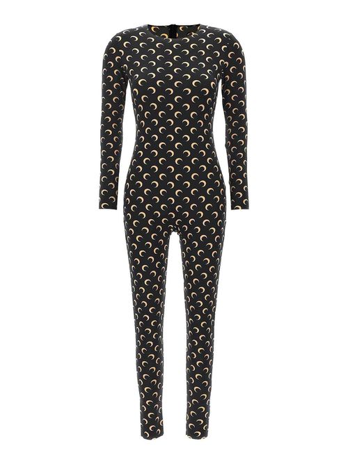 Moon Printed Catsuit