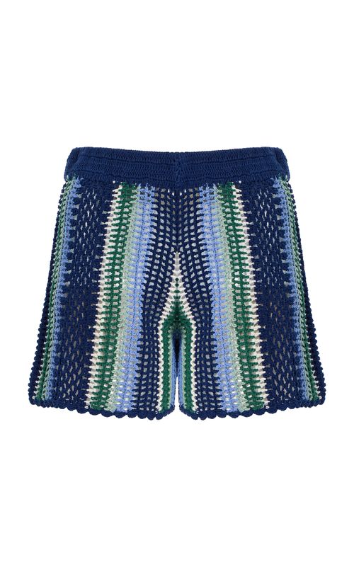 Exclusive Hand-Knit Cotton Shorts - Moda Operandi