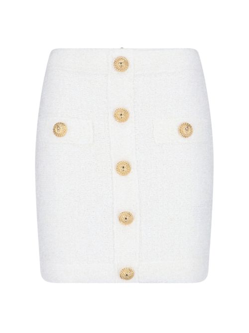 Soft Cotton-Blend Midi Skirt