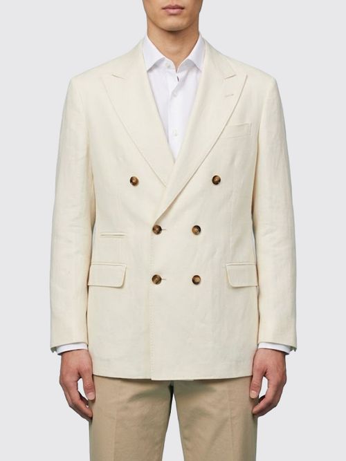 Jacket Men color White