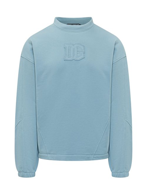 Embroidered Logo Crewneck Sweatshirt