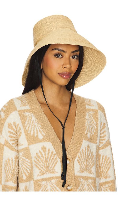 Janessa Leone Suni Hat in Natural.  L also in