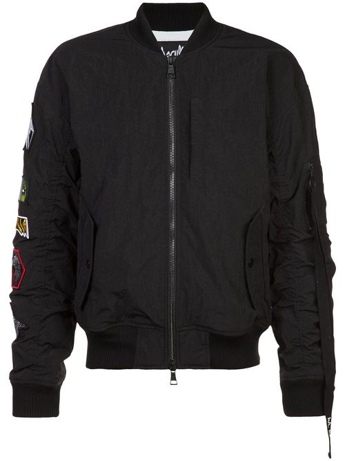 Pray For Revolution bomber jacket - Black
