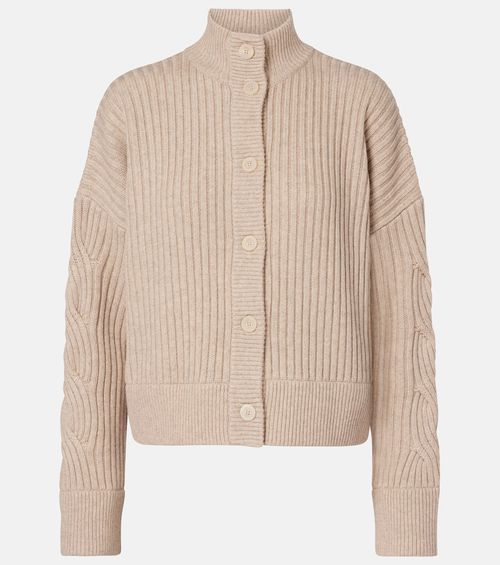 Afelio wool and cashmere cardigan