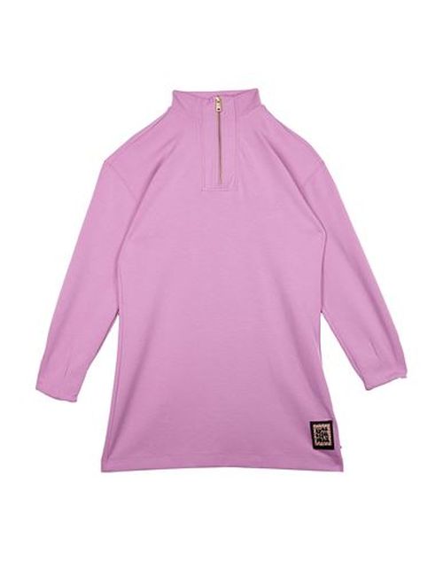 Kid Girl Kids' dress Mauve Size 12 Modal, Polyester, Elastane
