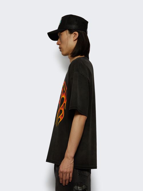 Spliced Logo Tee Black