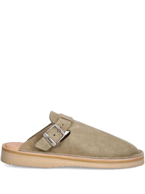 Suede mules - Neutrals