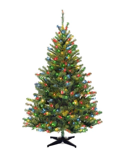 6Ft Kincaid Spruce Tree With 400 Multicolor Lights