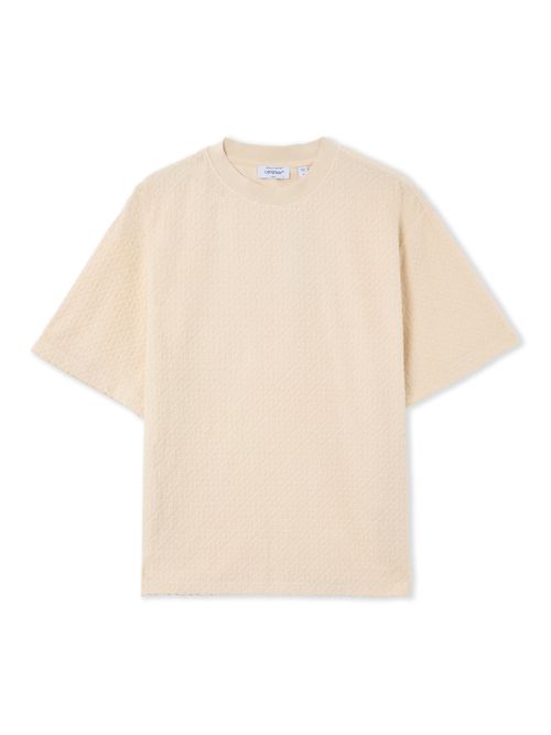 Towel Terry All Over Logo T-shirt - Male T