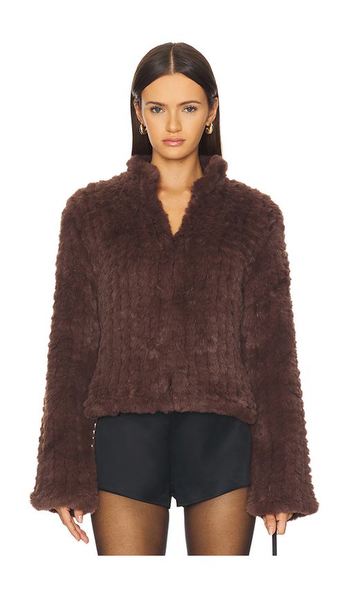 HEARTLOOM Deline Jacket in Mocha. XL also in L, M