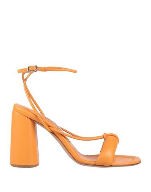 Kallistè Woman Sandals Orange Size 7 Leather