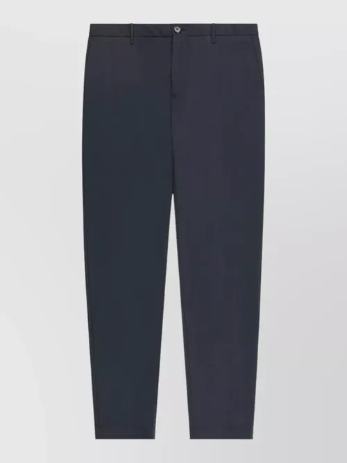 Incotex - tailored trousers belt loops side and back pocket