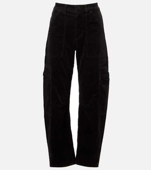 Marcelle barrel-leg cargo pants