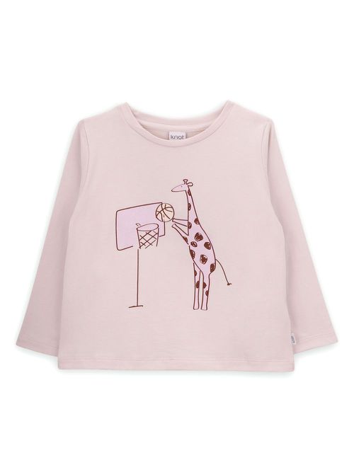 Giraffe T-shirt - Pink