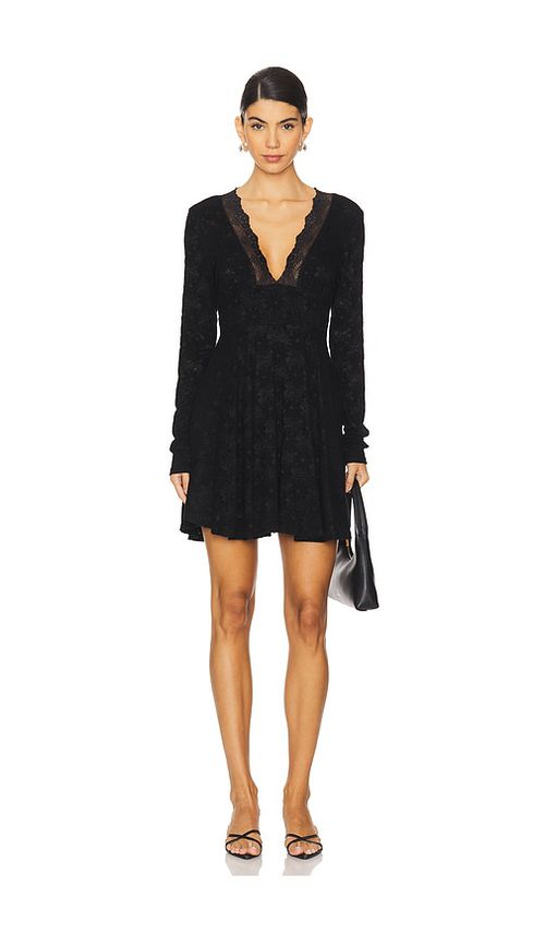 Free People All Yours Mini Dress in Red. - S also in